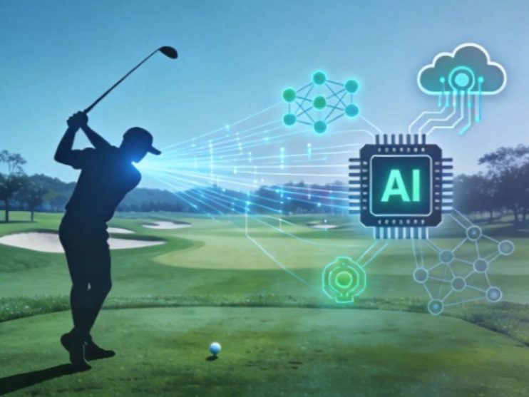 AI shot analysis concept